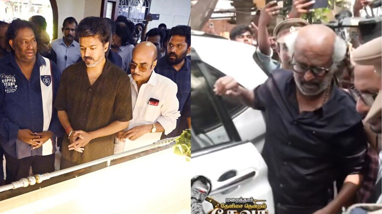 Deva death: Rajinikanth, Tamil Nadu CM Vijay and MK Stalin visit music ...