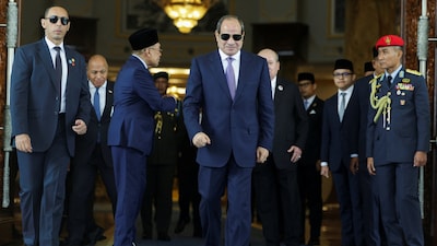 Egyptian President Abdel Fattah al-Sisi says his term will end in 2030 and rules out constitutional amendments. (Image: Reuters)