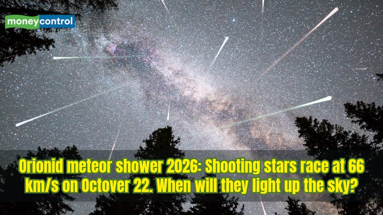 Orionid Meteor Shower 2026: Know when, location, peak time and how to watch 66 km/s meteors on October 22?
