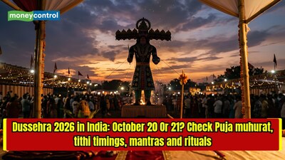 Dussehra 2026 date, Vijayadashami puja muhurat and rituals in India.