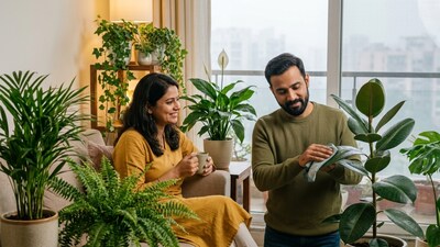 There are 5 indoor plants that trap dust and naturally humidify your home (Picture: AI generated)