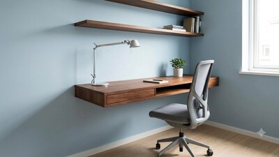 Stylish study design ideas that don't feel overwhelming in any room. (Picture: AI generated)