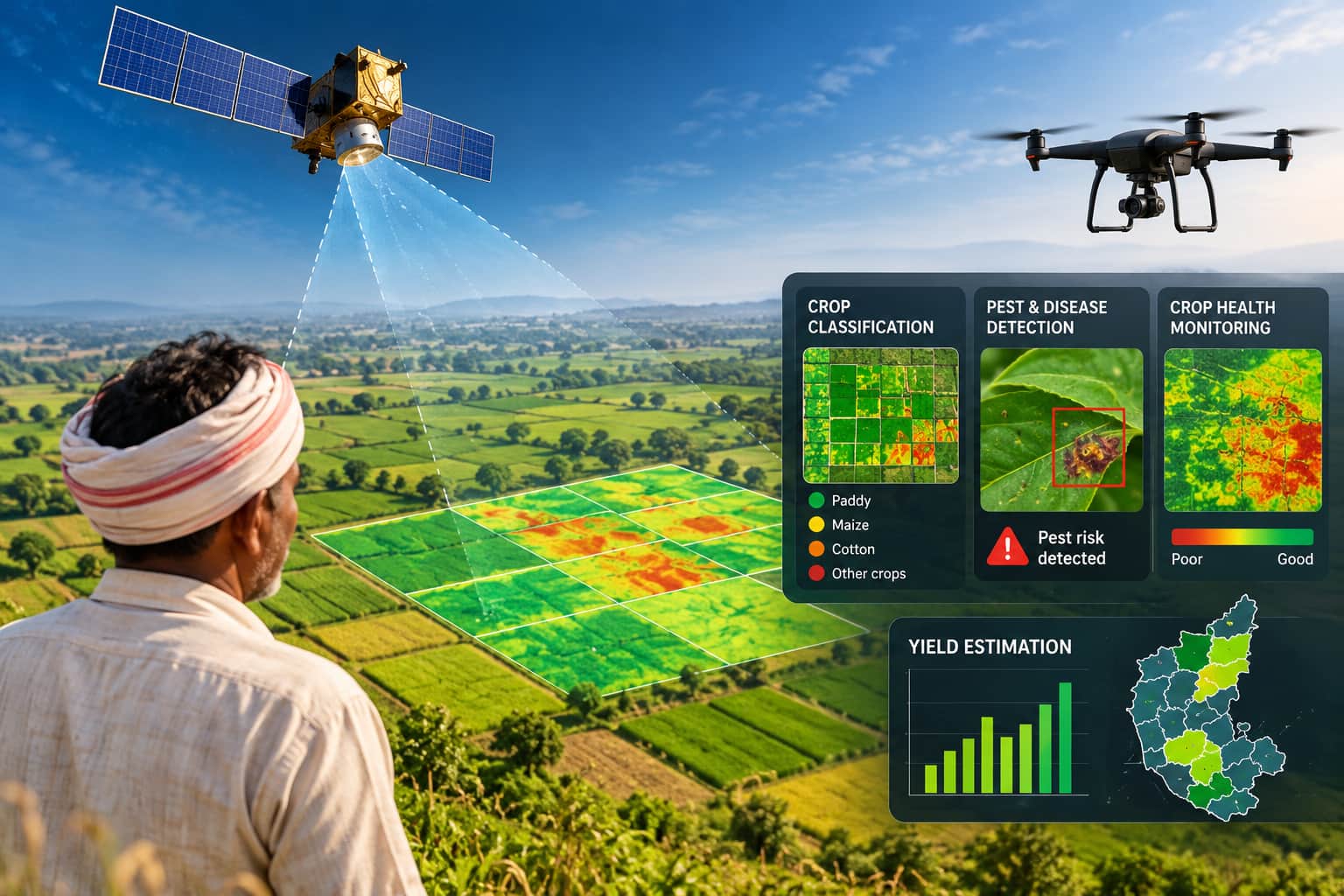 Karnataka to turn to AI, satellite imagery to monitor crops in drought-hit regions
