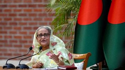 Former Bangladesh Prime Minister Sheikh Hasina -- File Photo (Reuters)