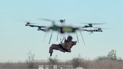 Both Russia and Ukraine have extensively used drones during the four-and-a-half-year war, which began with Russia's invasion of Ukraine in February 2022. ( Screengrab from social media)
