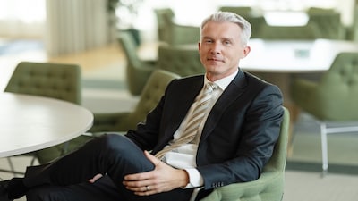 Ericsson CEO Per Narvinger. (file photo)