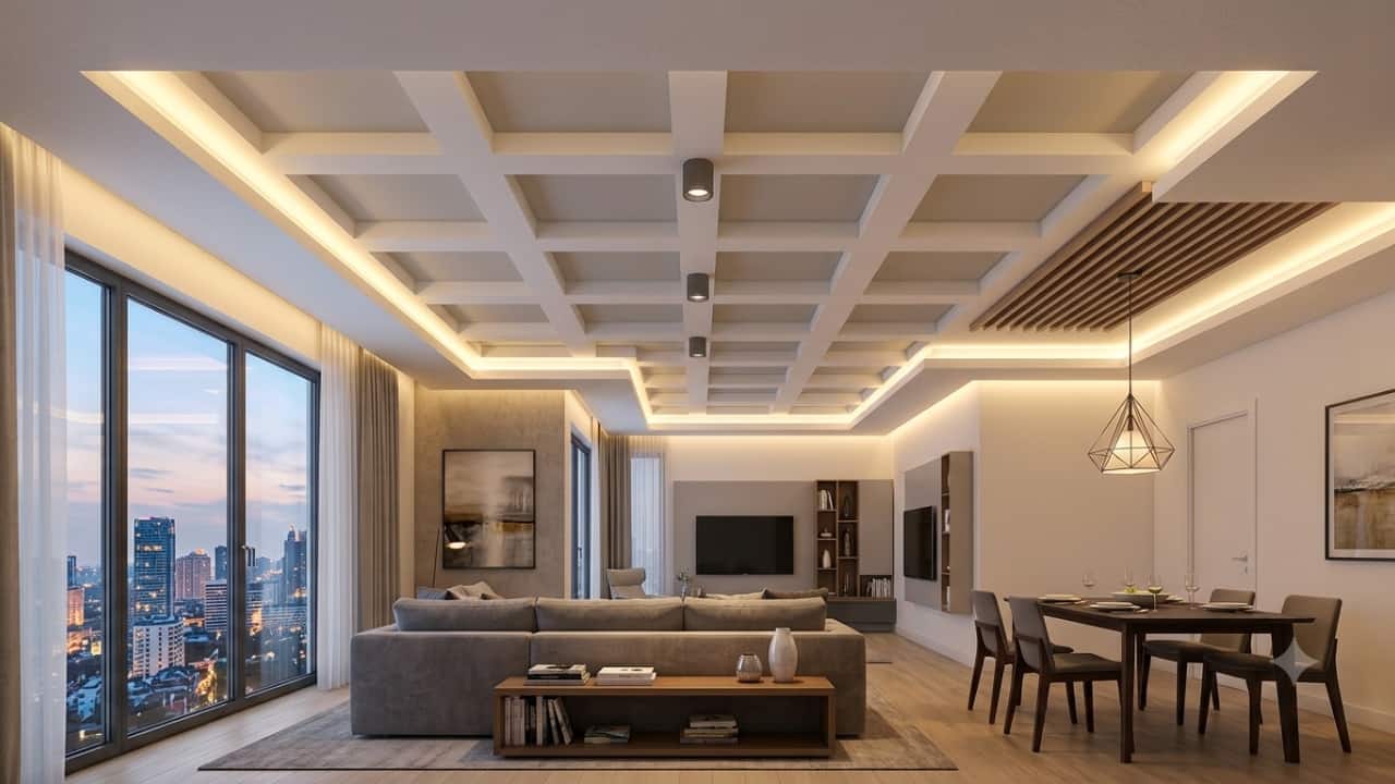 10 Ceiling 6 ceiling design ideas that are perfect for small rooms