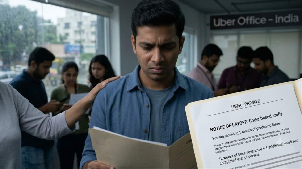 Laid off Uber employees in India upset with 1 month garden leave, US got 2: Blind CEO- Moneycontrol