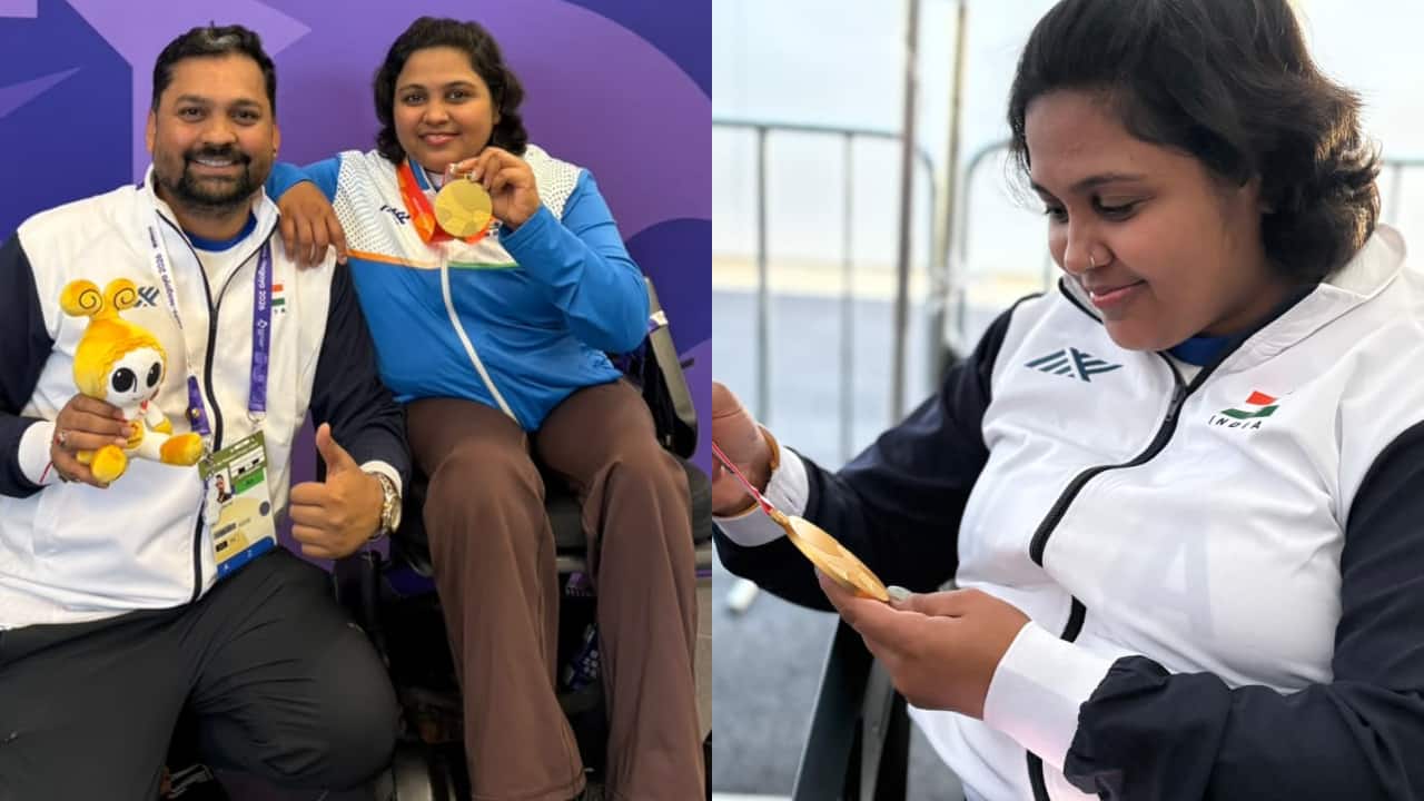 ‘We need another medal and soft toy’: Mona Agarwal answers children’s demand with world-record gold at Asian Para Games- Moneycontrol