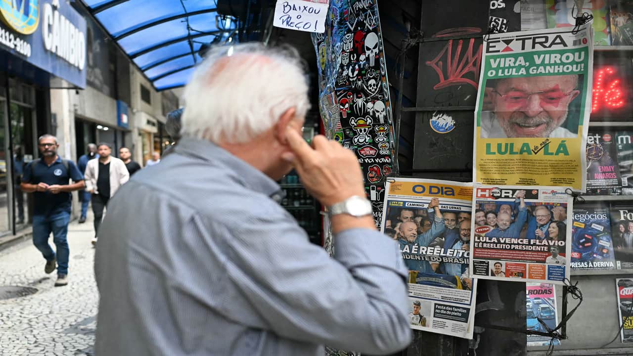 Brazilian stock market plunges nearly 17% after Lula win