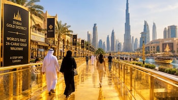 Dubai to unveil world's first and longest 24-carat gold walkway, set to open by end of 2026