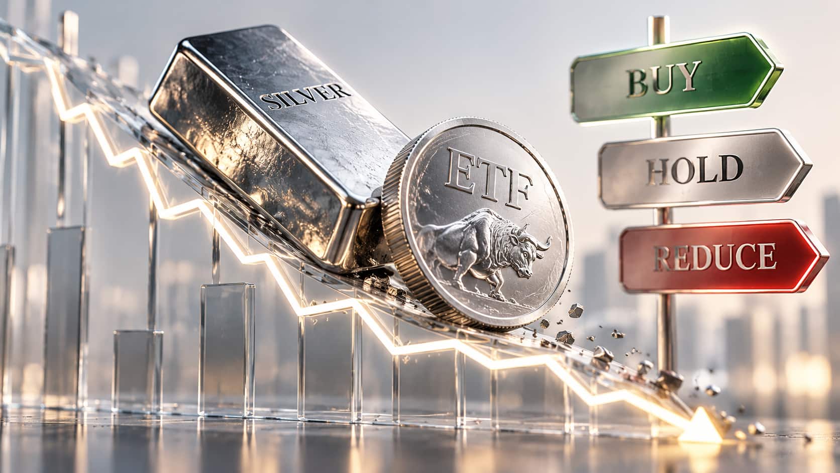 Silver ETFs after the rally: Buy more, hold or reduce exposure?